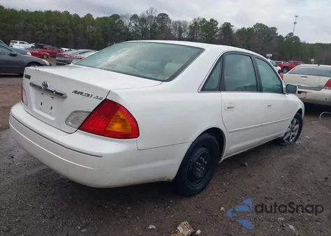 2000 Toyota Avalon Xls from USA, damaged, VIN 4T1BF28B9YU111400